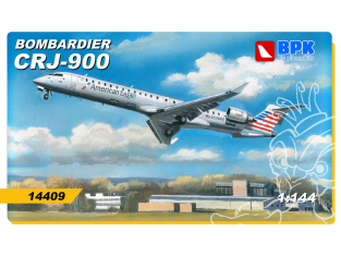 BPK maquette avion 14409 Bombardier CRJ-900 1/144