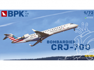 BPK maquette avion 7215 Bombardier CRJ-700 1/72