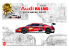 NuNu maquette voiture de Piste PN24024 Audi R8 LMS MACAU FIA GT 2015 1/24