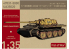 Modelcollect maquette militaire UA35020 Char Allemand E-60 Ausf.A 10.5cm Kwk Sabelzahntiger 1/35