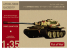 Modelcollect maquette militaire UA35019 Char Allemand E-60 Ausf.B 12.8cm Kwk Sabelzahntiger 1/35