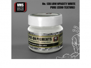 VMS Spot-On Pigments No13bZT Blanc faible opacité Zero tex 45ml