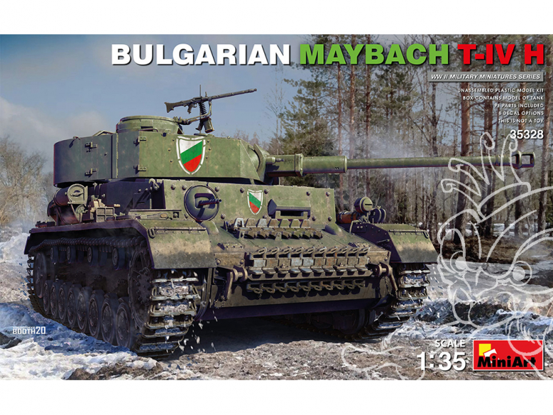Mini Art maquette militaire 35328 MAYBACH T-IV H Bulgare 1/35