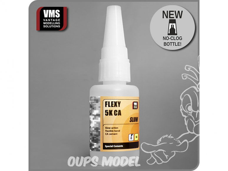 VMS CM06 Flexy 5K CA Slow - Colle cyano 5K lente 20g