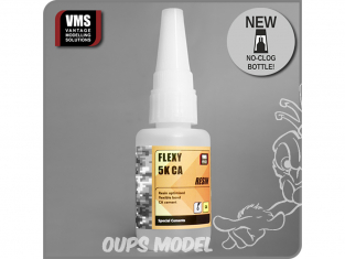 VMS CM08 Flexy 5K CA Resin - Colle cyano 5K résine 20g