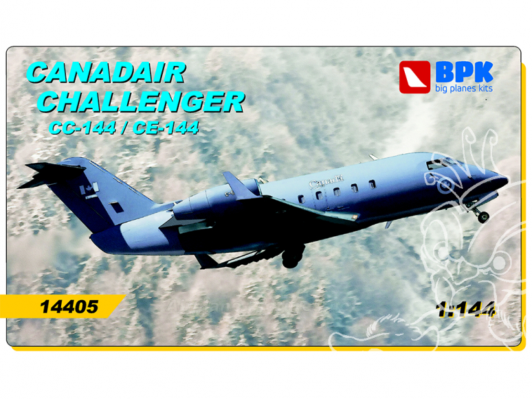 BPK maquette avion 14405 Canadair Challenger CL600 CC-144/CE-144 1/144