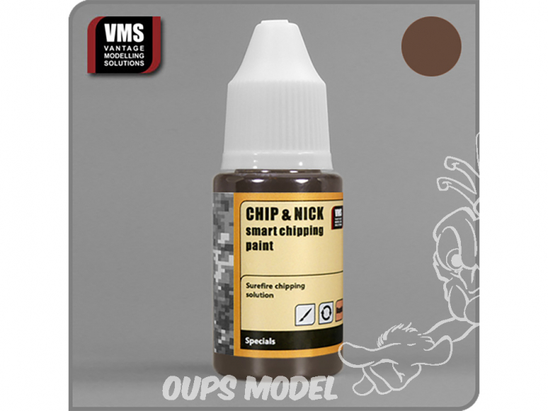 VMS Chip & Nick CN.02 Ecaillage Brun moyen 20ml