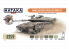 Hataka Hobby peinture laque Orange Line CS114 Ensemble de peinture Israeli Defence Forces AFV 6 x 17ml