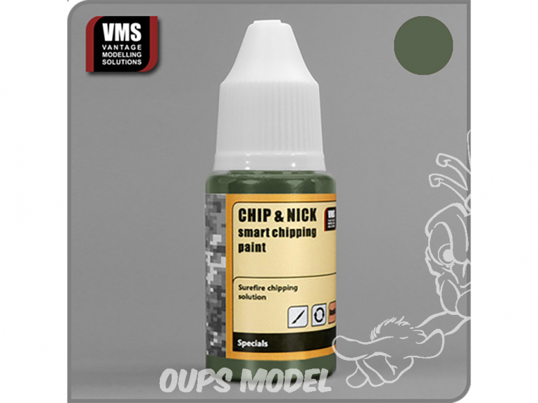 VMS Chip & Nick CN.08 Ecaillage vert olive 20ml