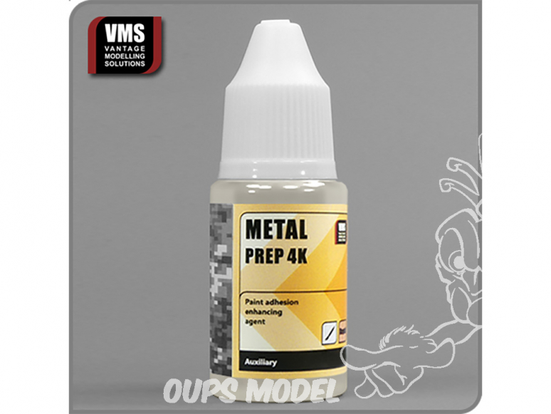 VMS AX.04 Metal prep 4K - Apprêt métal 4K 30ml