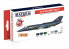 Hataka Hobby peinture acrylique Red Line AS111 Ensemble de peinture Modern RN Fleet Air Arm vol.1 6 x 17ml