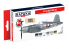 Hataka Hobby peinture acrylique Red Line AS05.2 Ensemble de peinture de la fin WWII US Navy 6 x 17ml
