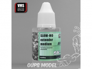 VMS AX08 Slow-Mo paint aux extender for airbrush Acrylic - Retardateur de séchage acrylique pour aérographe 50ml