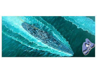 TRUMPETER maquette bateau 05749 USS CA-44 VINCENNES 1/700