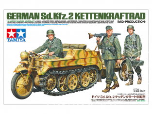 TAMIYA maquette militaire 35377 Sd.Kfz.2 Kettenkraftrad 1/35