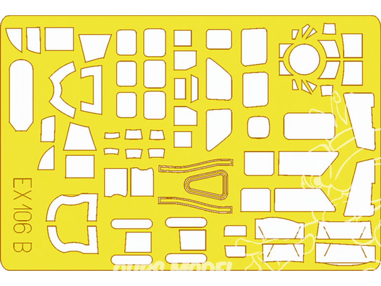 Eduard Express Mask EX106 B-17G Revell / Monogram 1/48
