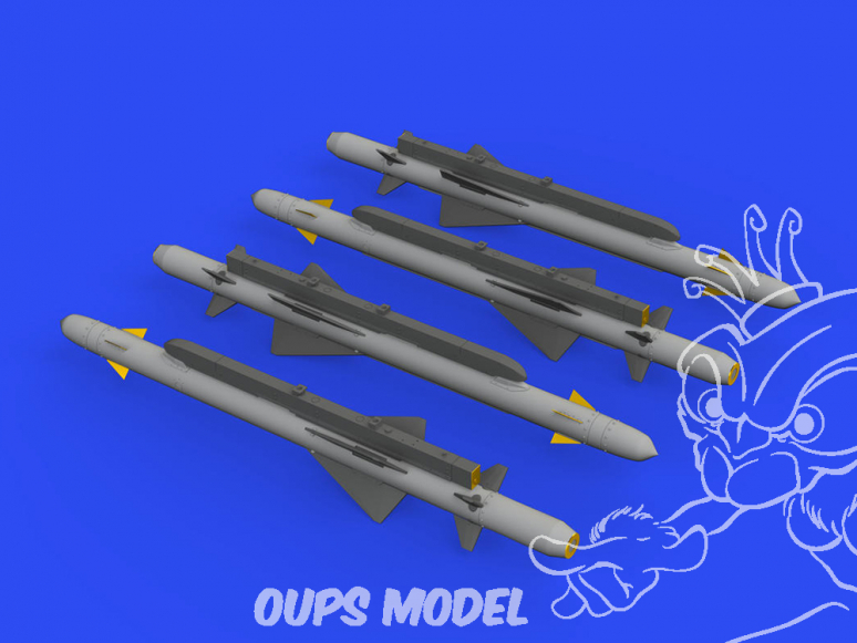 Eduard kit d'amelioration brassin 632174 Missiles ALARM 1/32