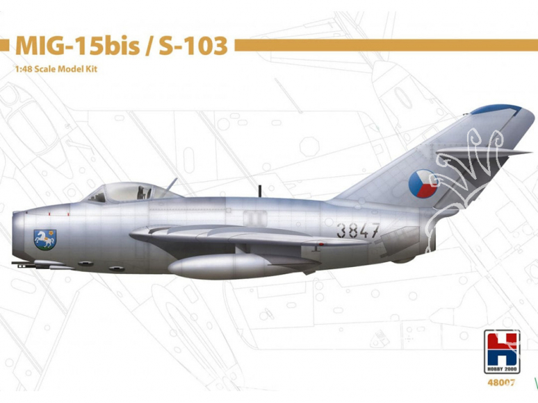Hobby 2000 maquette avion 48007 MiG-15Bis / S-103 1/48
