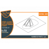 Clear Prop kit d'amelioration avion CPA72029 canopy A5M2b Claude (version tardive) formé sous vide 1/72