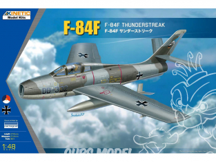 Kinetic maquette avion K48068 F-84F Thunderstreak 1/48
