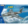 Kinetic maquette avion K48068 F-84F Thunderstreak 1/48