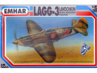 EMHAR maquettes avion 2002 Lavochkin LAGG-3 1/72