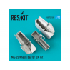 ResKit kit d'amelioration Avion RSU72-0109 Baie de roues MiG-25 pour kit ICM 1/72