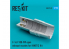 ResKit kit d&#039;amelioration Avion RSU72-0089 Tuyère ouverte F-16 F100-PW pour kit Hasegawa 1/72