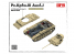 Rye Field Model maquette militaire 5072 Pz.Kpfw.III Ausf.J Intérieur complet 1/35