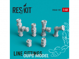 ResKit kit RSU48-0109 Raccords de ligne 1/48