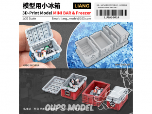 Liang Model 0414 Mini glacière (vide) 1/35