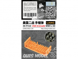 Liang Model 0422 Grenades USA WWII x60 1/35