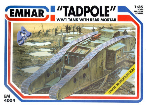 EMHAR maquette militaire 4004 Tadpole WWI 1/35