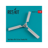 ResKit kit d'amelioration Hélicoptére RSU48-0126 Rotor de queue Mi-24 pour kit Zvezda 1/48