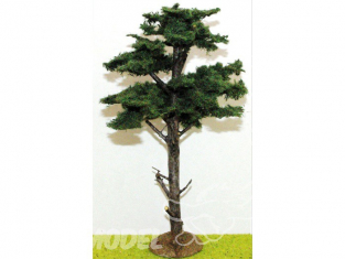 Fr Décor 29/012 Arbres pin des landes 170mm tronc bois grande hauteur made in France 1/72