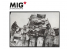 MIG Productions by AK MP35-423 Equipage de char Britannique mangeant Afrique du Nord 1942 1/35