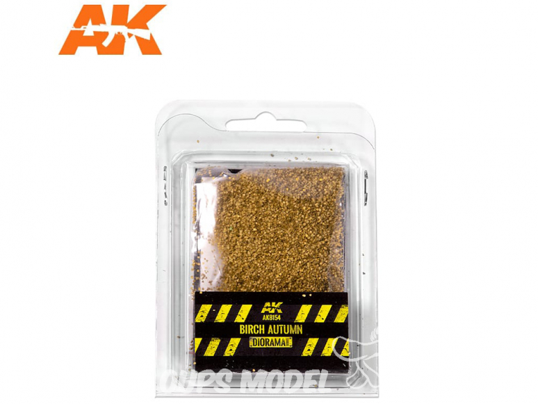 AK interactive Diorama series ak8154 Feuilles bouleau automne 1/72 / 28mm