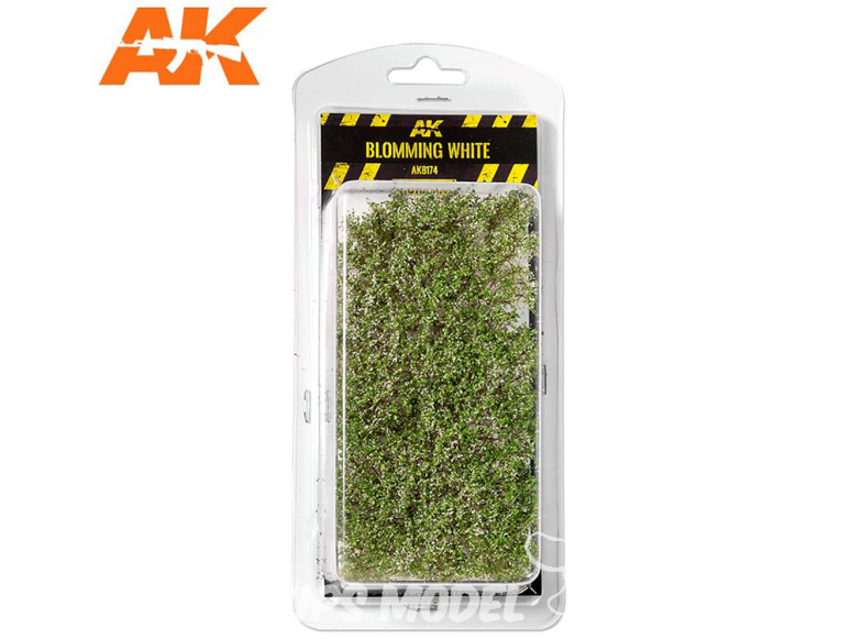 AK interactive Diorama series ak8174 Arbustes buissons blanc fleuri 1/35 - 75mm / 90mm