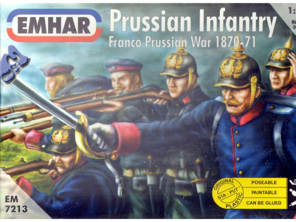 EMHAR figurine 7213 Infanterie Prussienne 1/72