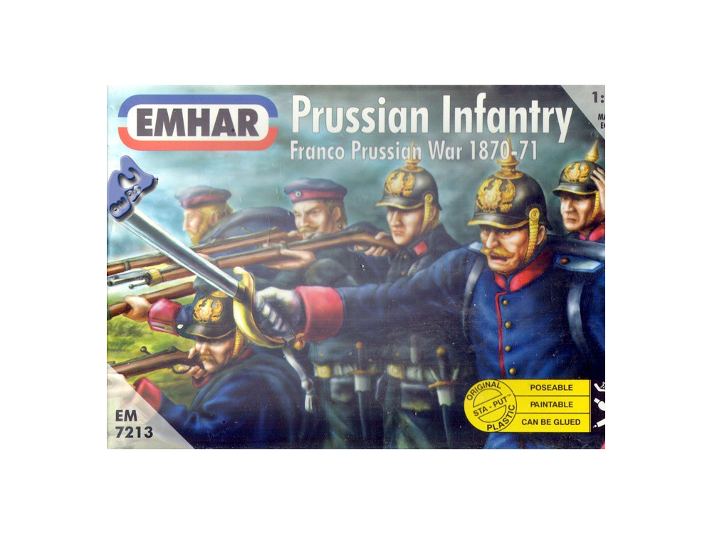 EMHAR figurine 7213 Infanterie Prussienne 1/72