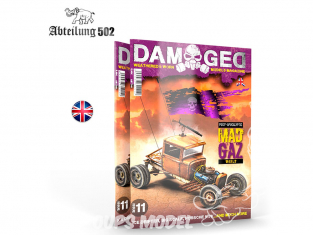 ABTEILUNG502 magazine 740 Damaged Numéro 11 Post apocalyptic Mad Gaz World en Anglais
