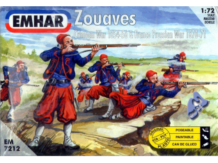 EMHAR figurine 7212 Zouaves 1/72