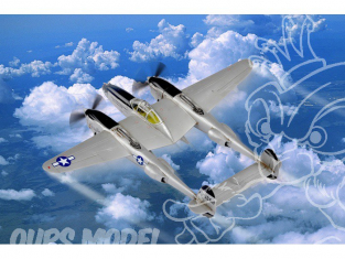 Hobby boss maquette avion 80284 P-38L-5-L0 Lightning 1/72