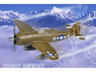 Hobby boss maquette avion 80283 P-47D Razorback 1/72