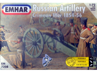 EMHAR figurine 7208 Artillerie Russe 1/72