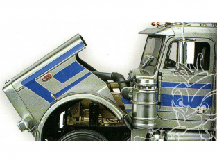 Maquette de camion en plastique Kenworth /Challenge Transit Cement Mixer 1:25