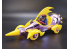 MPC maquette voiture 935 Les fou du volant Dick Dastardly et son acolyte Muttley construire et jouer 1/32