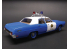 AMT maquette voiture 1172 Ford Galaxie Police Car 1970 (James Bond 007) 1/25