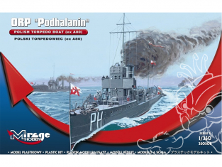 Mirage maquette bateau 350506 Torpilleur polonais ORP Podhalanin (ex A80) 1/350