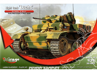 Mirage maquette militaire 351007 Char allemand Pz.Kpfw. II Ausf.L Luchs 1/35